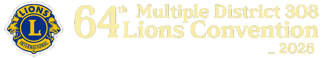 64th MD 308 Lions Convention